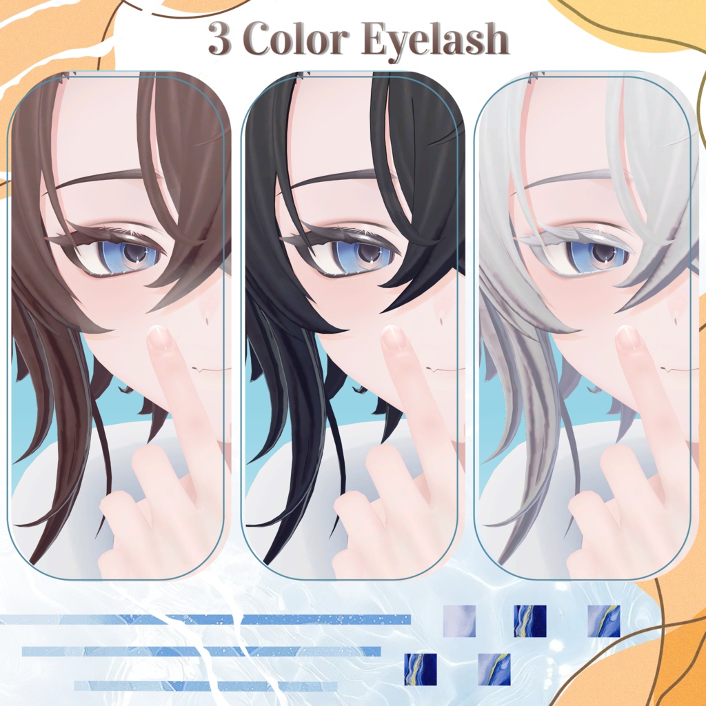 【SALE】✦墨惺・Bokusei✦ Serene Wave Make up & Eye Texture