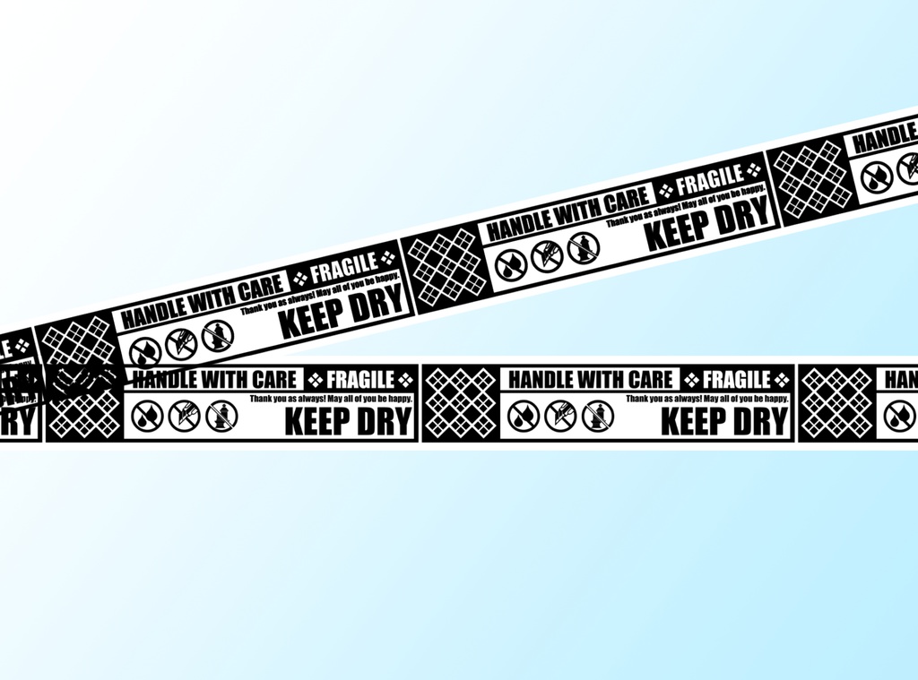 にっかり青江イメージテープ【あんしんBOOTHパック】