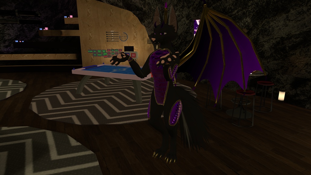 TEXTURES - Rexoium Evolved Sci-Fi smart tank plate armor dragon fox dark wolf demon + btw wings gold and purple wings