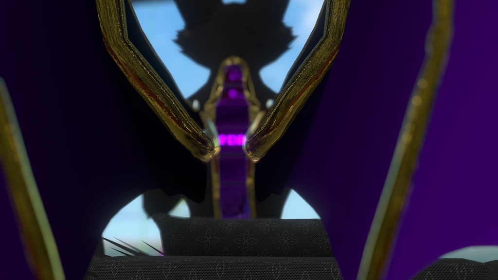 TEXTURES - Rexoium Evolved Sci-Fi smart tank plate armor dragon fox dark wolf demon + btw wings gold and purple wings