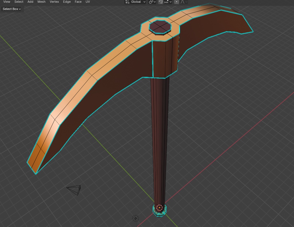 Simple Pickaxe / Low Poly / Optimized