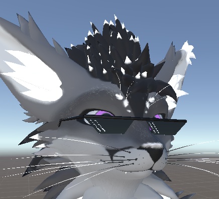 PDB Black Thunders / Thug Life Glasses Remastered for VRChat