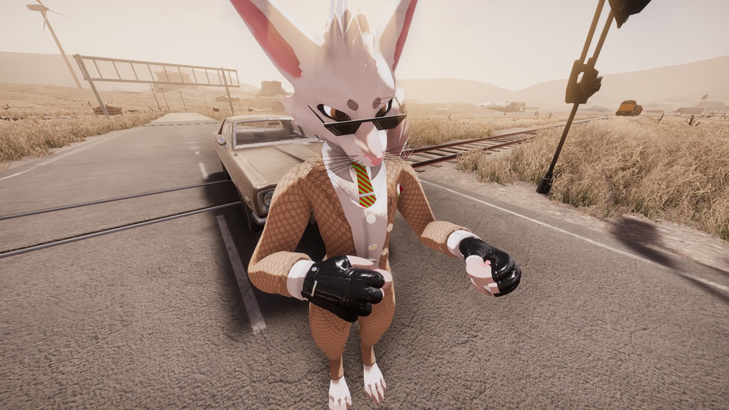 PDB Black Thunders / Thug Life Glasses Remastered for VRChat