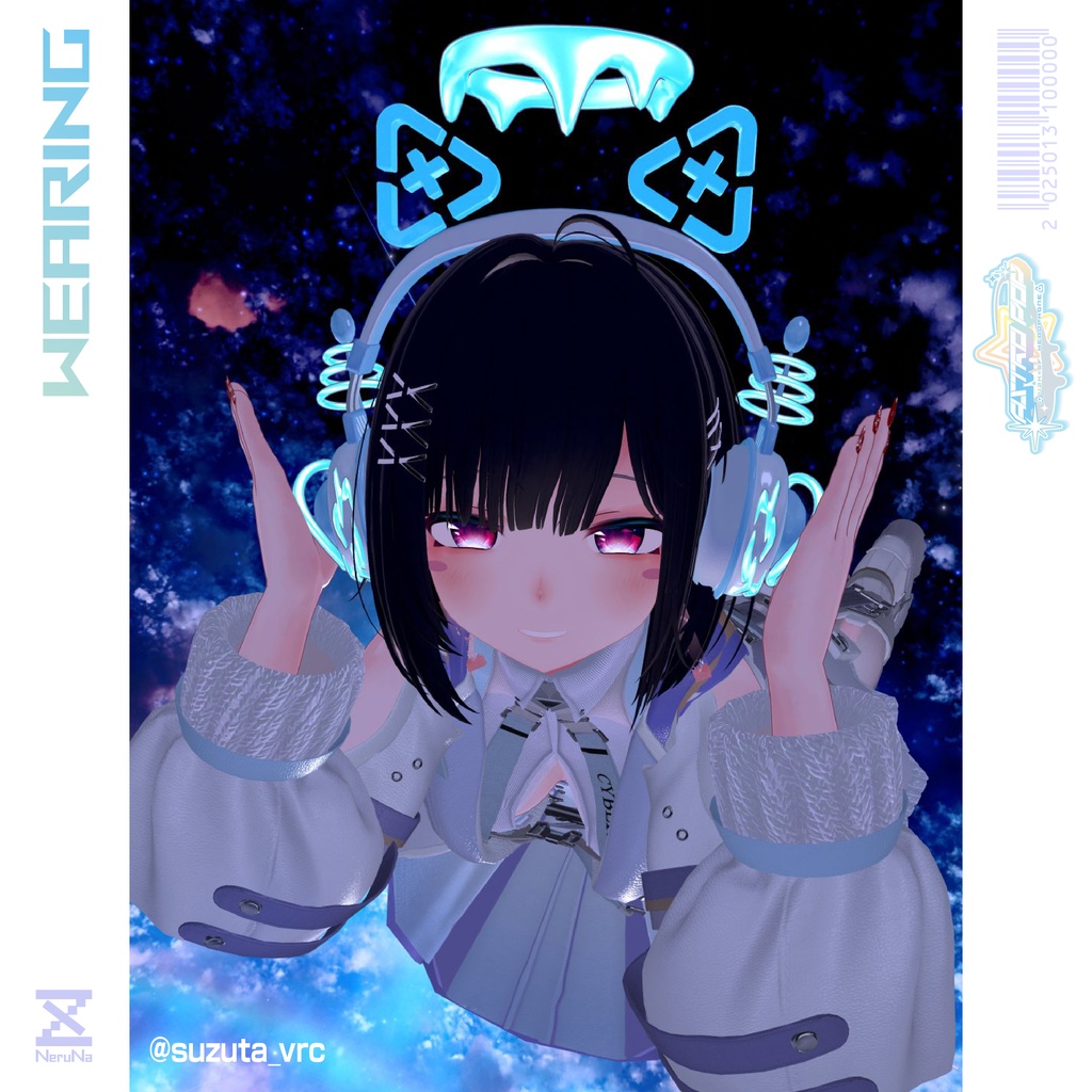 『Astro Pop』ヘッドフォン/Headphones【VRC想定】