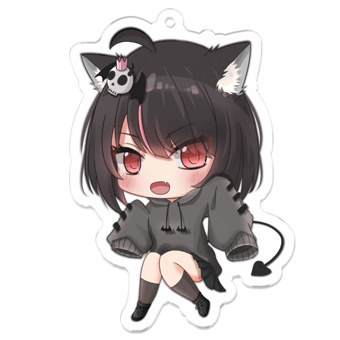 葉月れな ミニキャラアクリルキーホルダー 全6種類