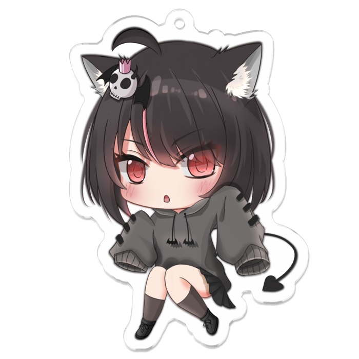 葉月れな ミニキャラアクリルキーホルダー 全6種類