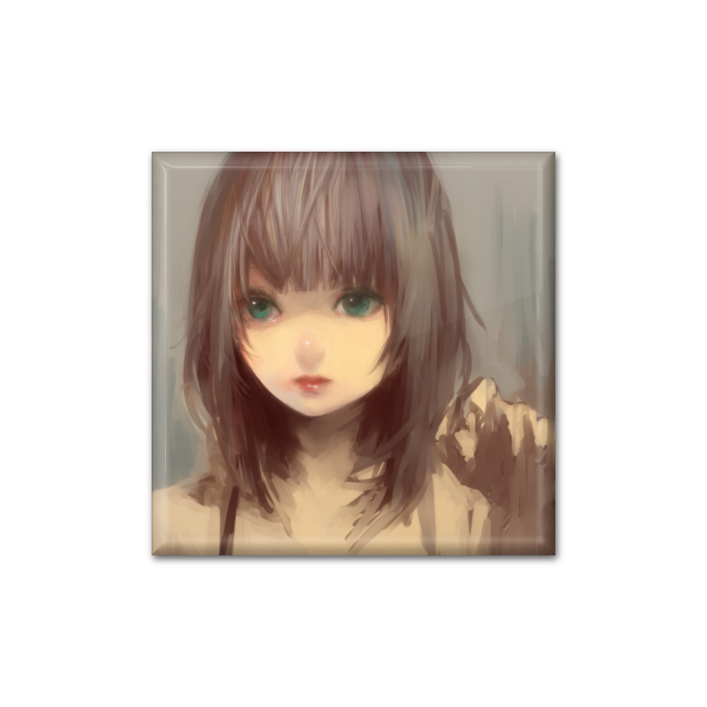 缶バッジ　四角形４０mm