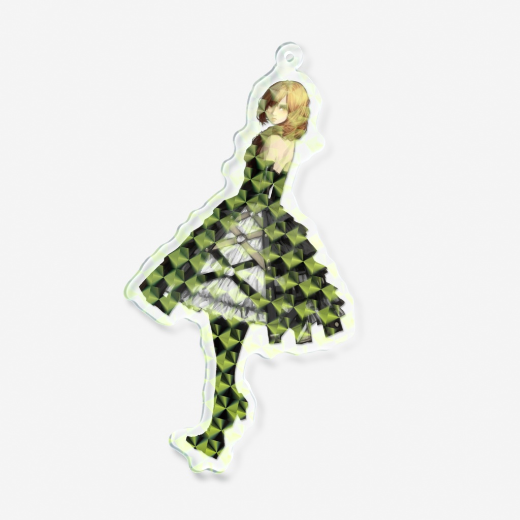 ホログラムアクリルキーホルダー