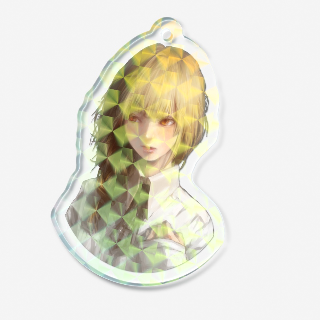 ホログラムアクリルキーホルダー