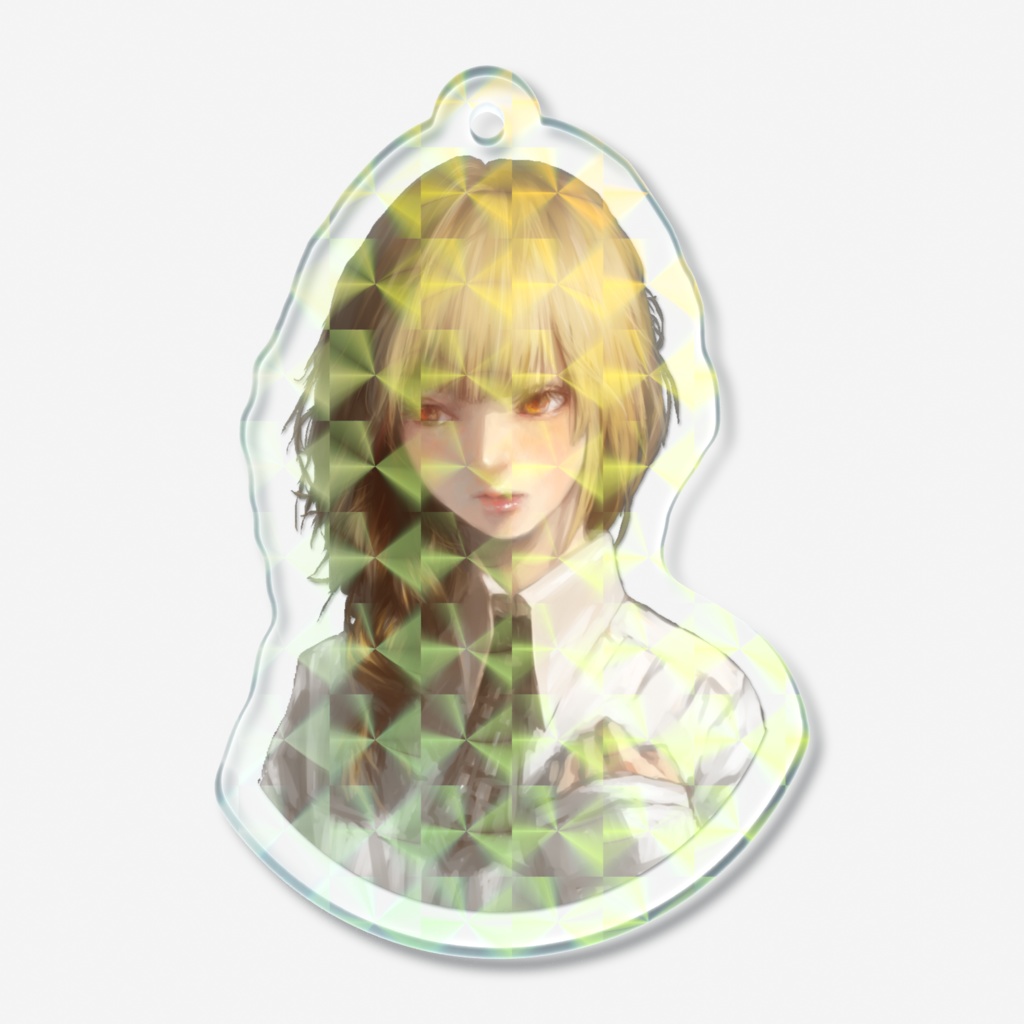 ホログラムアクリルキーホルダー