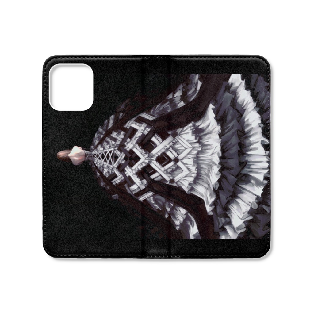 手帳型iPhoneケース(ベルトなし)