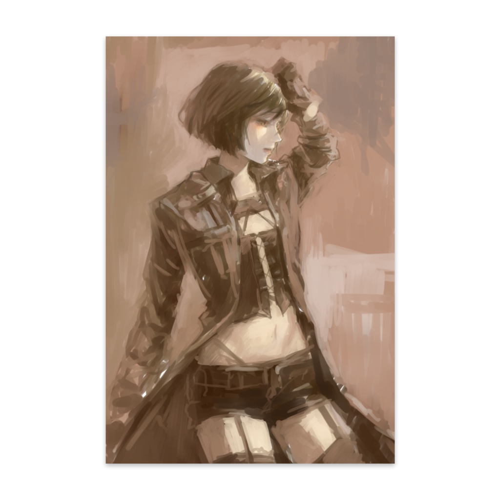 粒粒みかん　「無題」　ポストカード