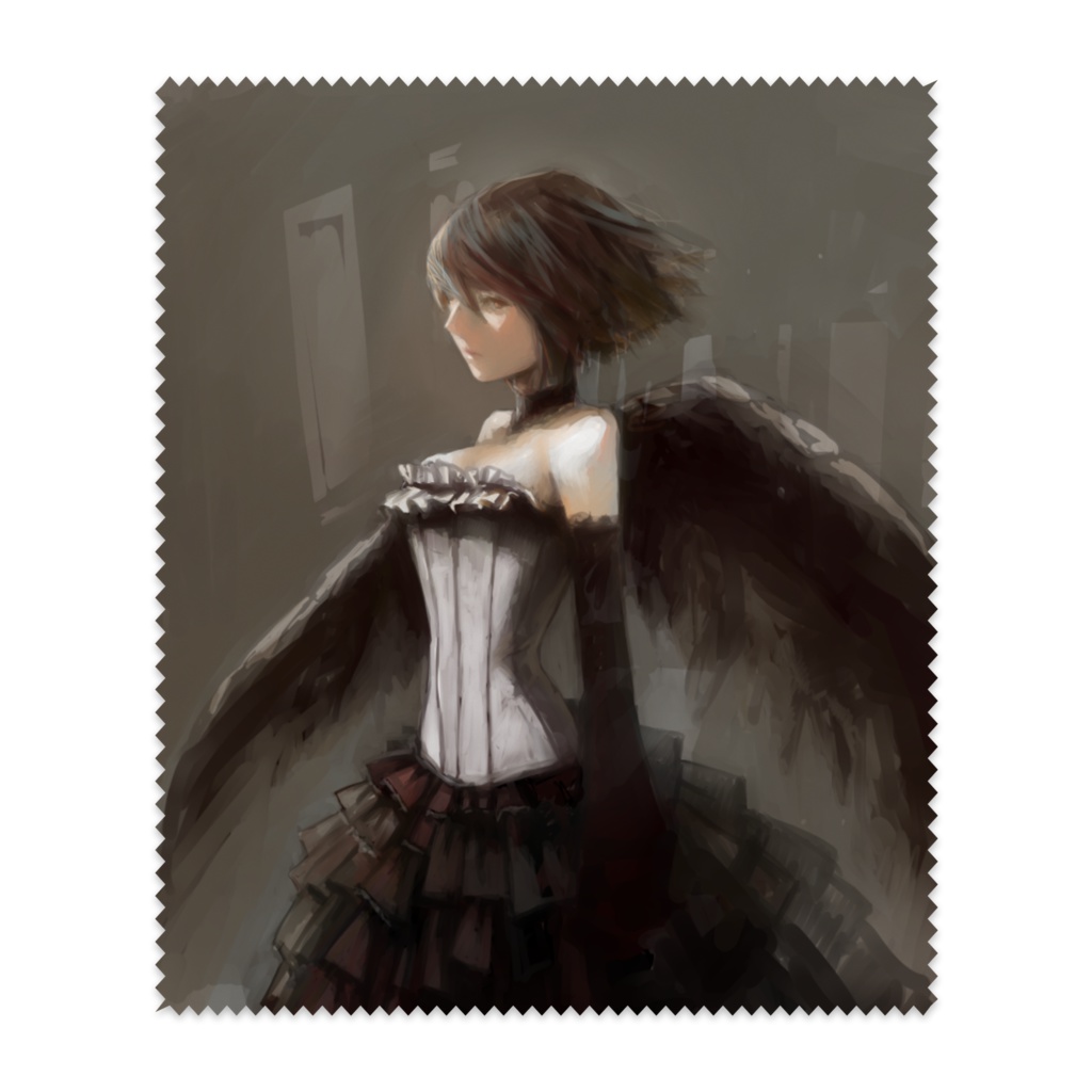 メガネ拭き　　タイトル　「無題」