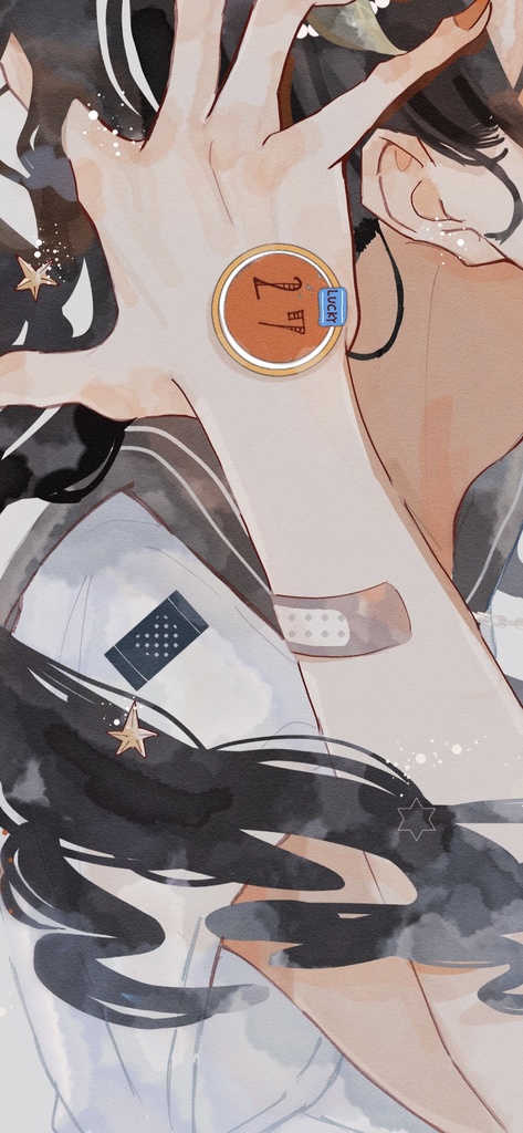 【煙を纏って】キャンバスプリント(直筆サイン入り)