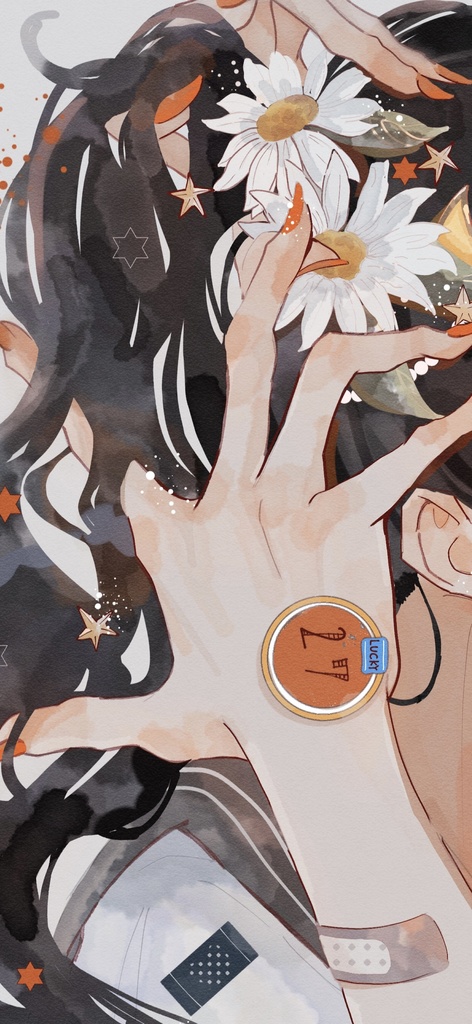 【煙を纏って】キャンバスプリント(直筆サイン入り)