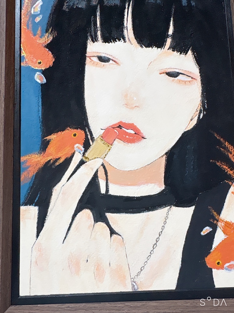 『私になる』 原画 (直筆サイン入り)