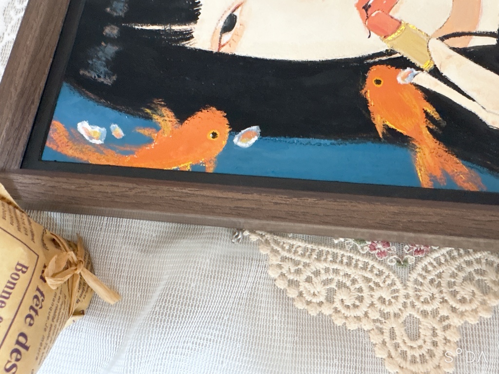 『私になる』 原画 (直筆サイン入り)