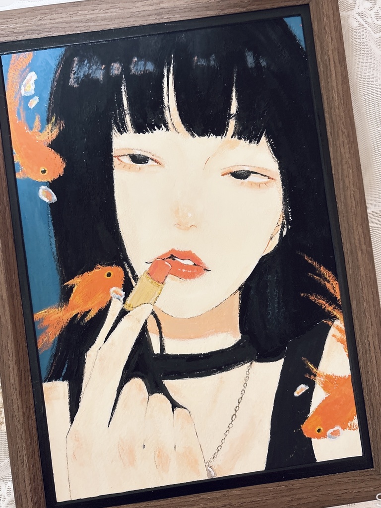 『私になる』 原画 (直筆サイン入り)