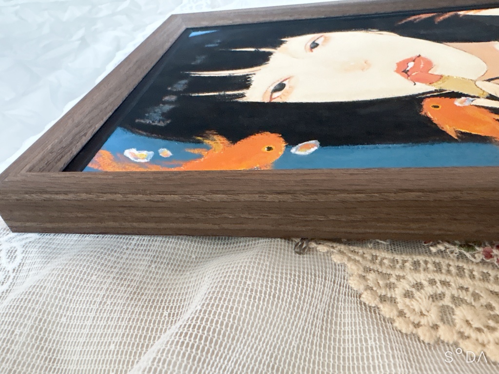 『私になる』 原画 (直筆サイン入り)