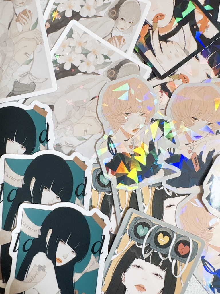 ステッカー 5種類セット