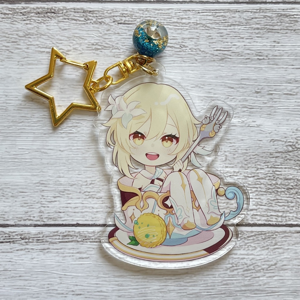 【非公式】ティーカップアクキー 蛍