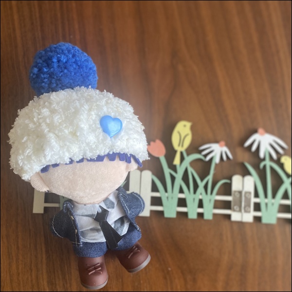 【10cmぬい・ぱぺ用】推し色ニット帽・全7色