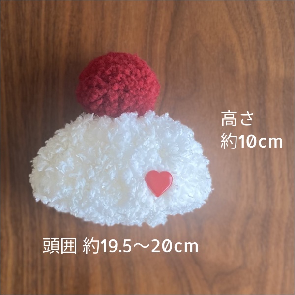 【10cmぬい・ぱぺ用】推し色ニット帽・全7色