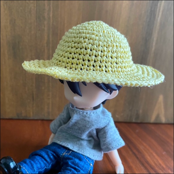 【1/12ドール】麦わら帽子(全4色)