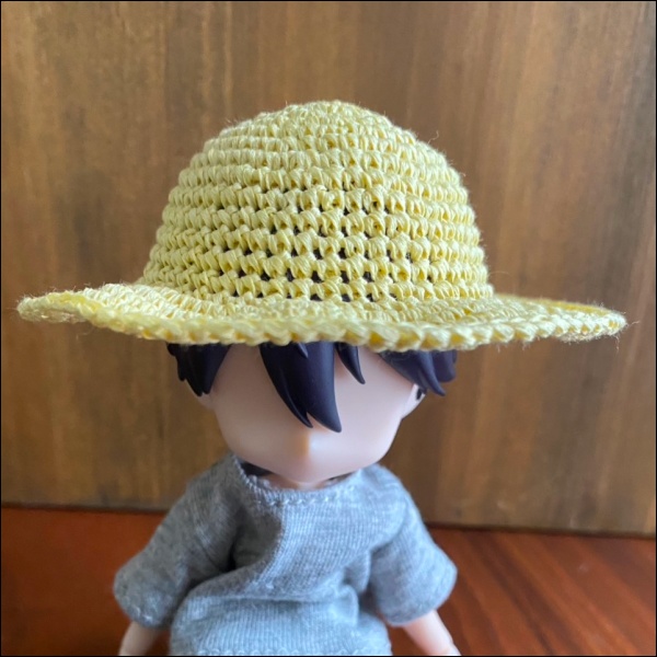 【1/12ドール】麦わら帽子(全4色)