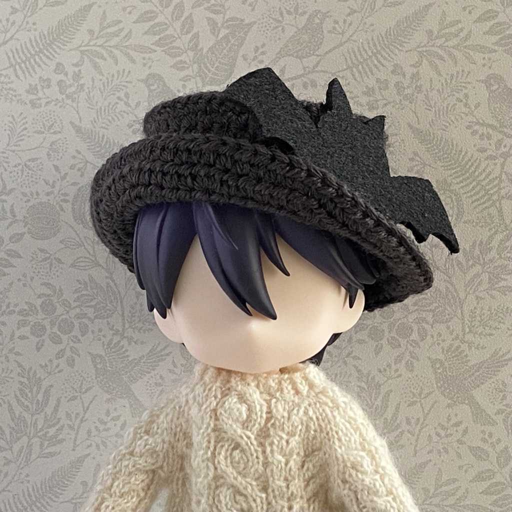 【1/12ドール】ハロウィンハット＆ケープ ※数量限定