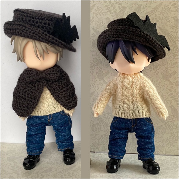 【1/12ドール】ハロウィンハット＆ケープ ※数量限定
