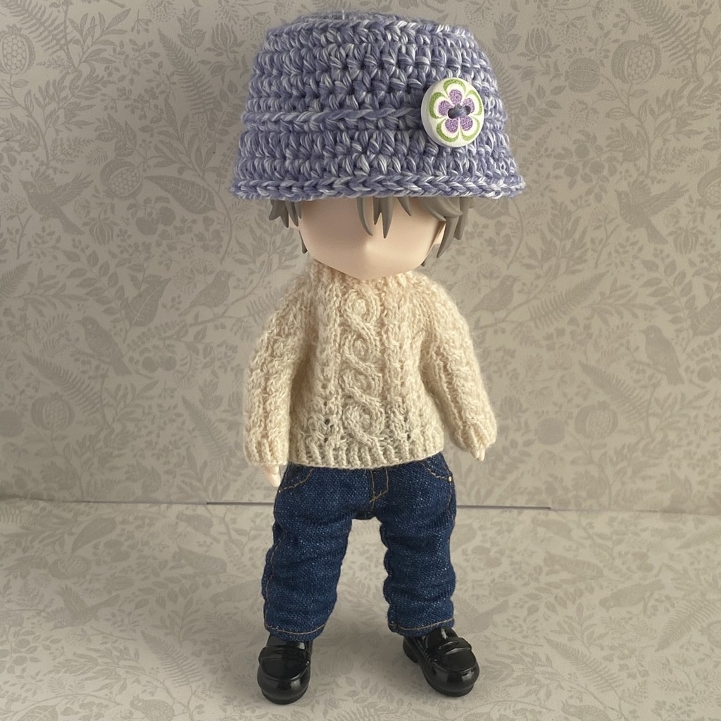 【1/12ドール】バケットハット(ブルーベリーミルク×全5種)