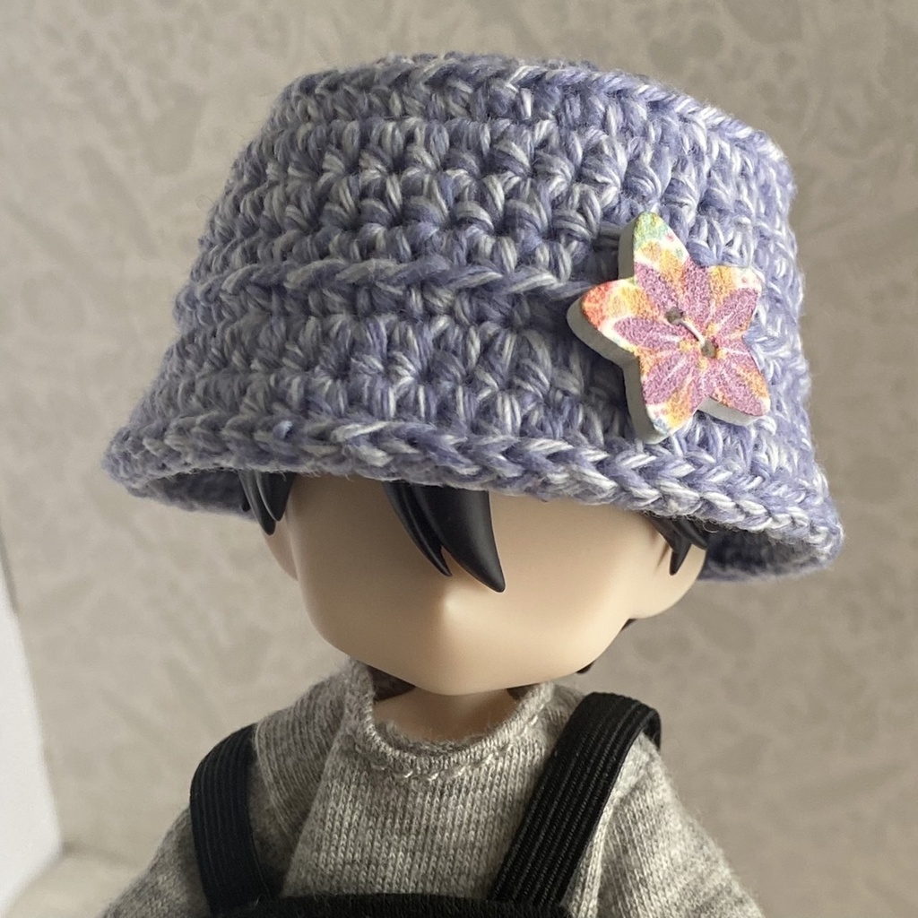 【1/12ドール】バケットハット(ブルーベリーミルク×全5種)