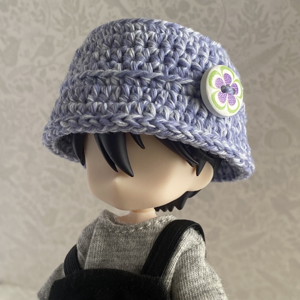 【1/12ドール】バケットハット(ブルーベリーミルク×全5種)