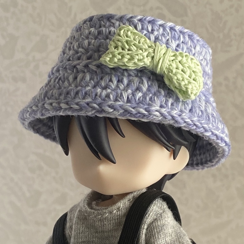 【1/12ドール】バケットハット(ブルーベリーミルク×全5種)