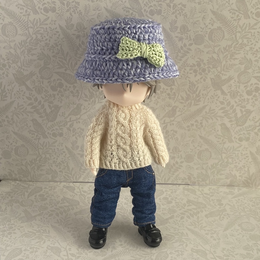 【1/12ドール】バケットハット(ブルーベリーミルク×全5種)