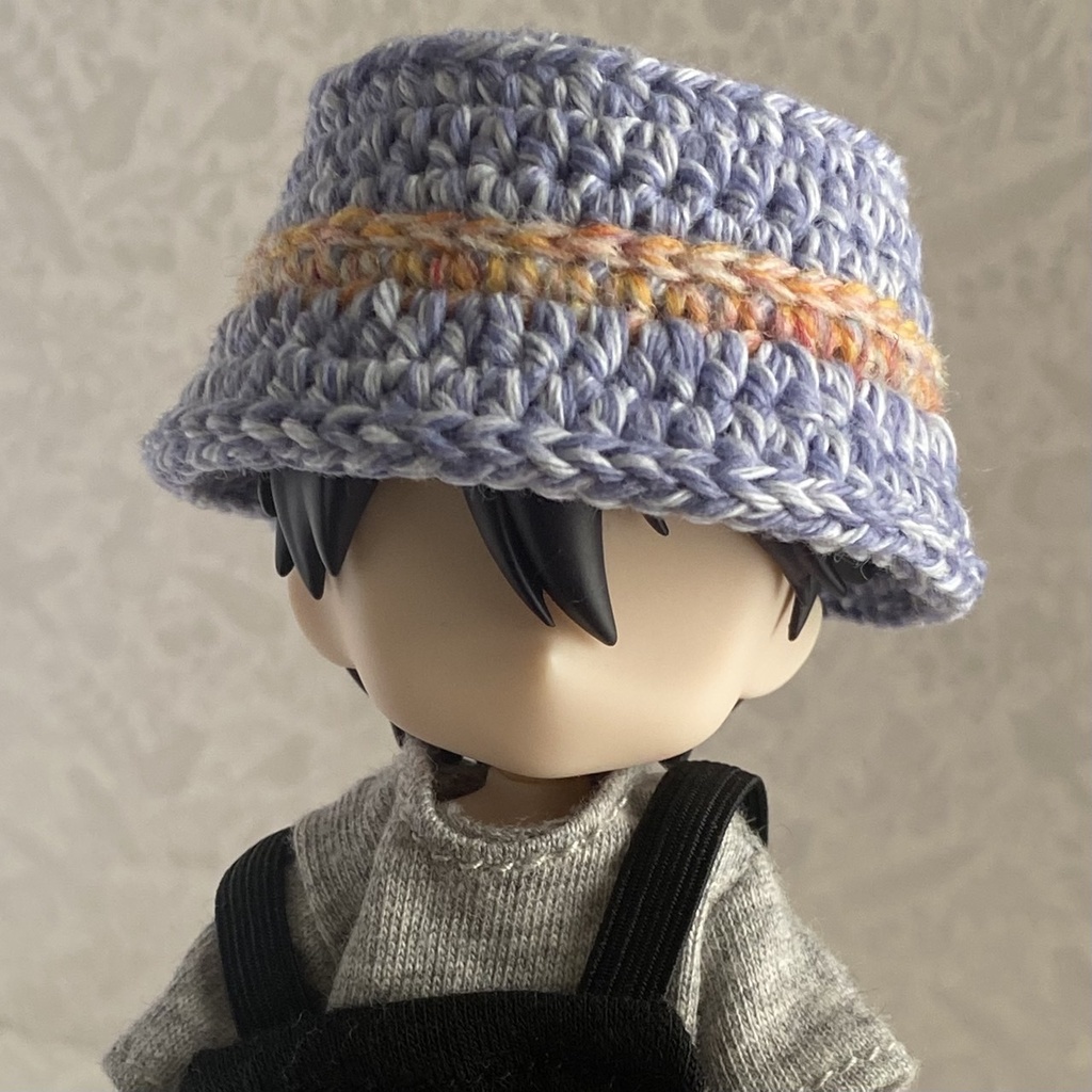 【1/12ドール】バケットハット(ブルーベリーミルク×全5種)