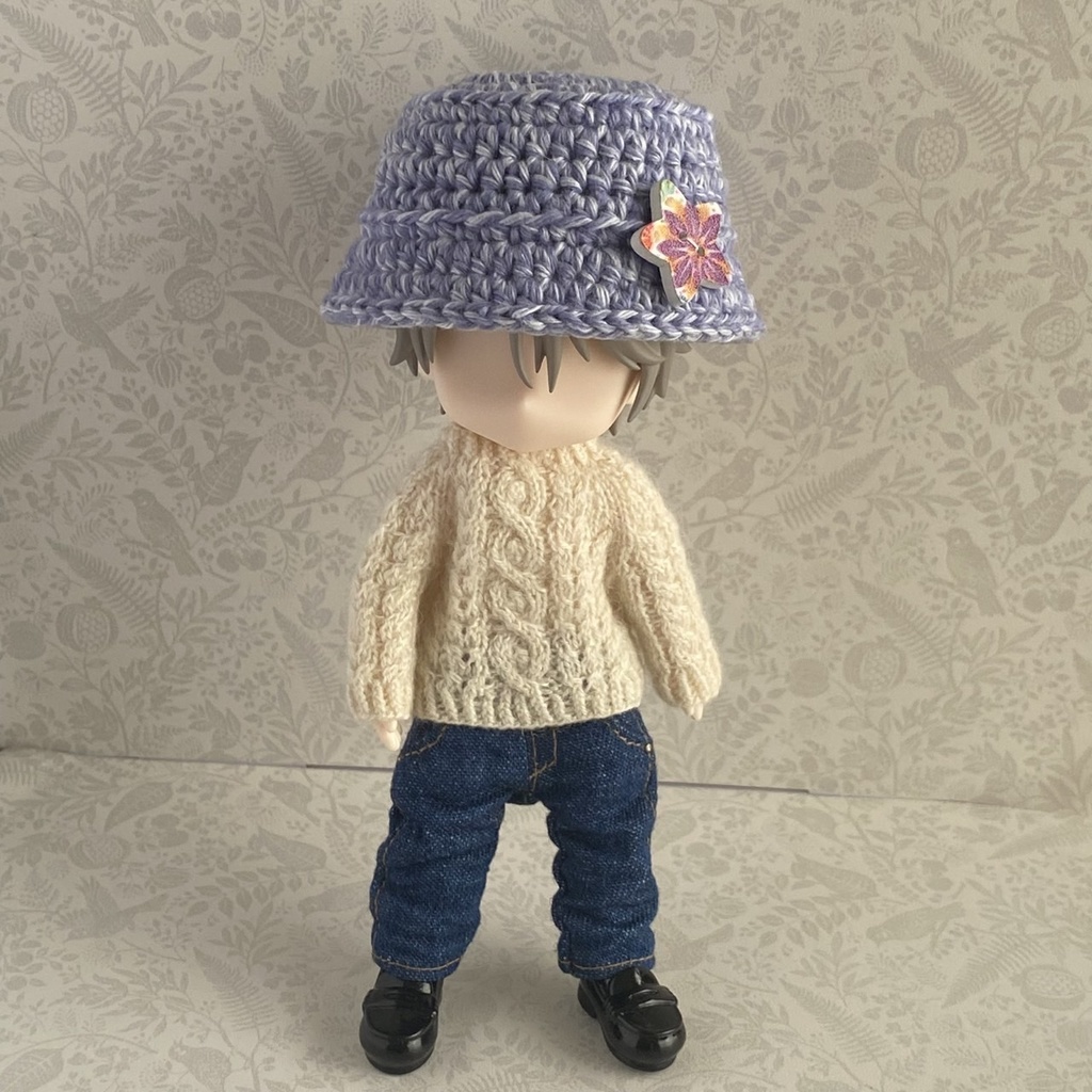 【1/12ドール】バケットハット(ブルーベリーミルク×全5種)