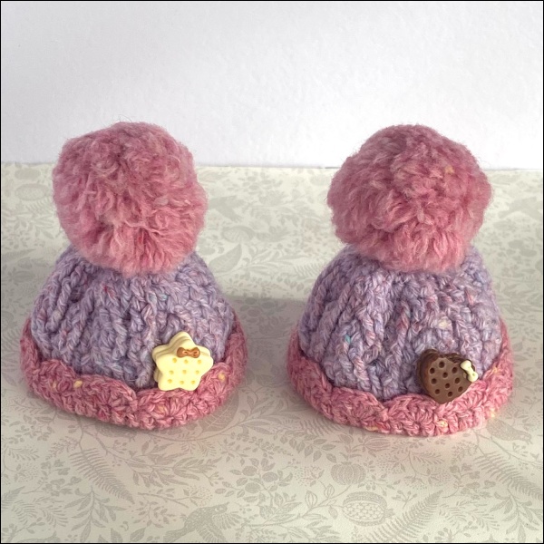 【1/12ドール】ゆめかわニット帽