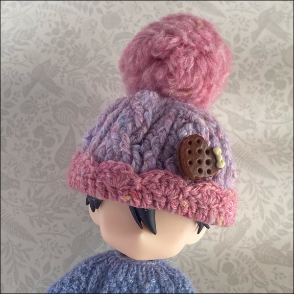 【1/12ドール】ゆめかわニット帽