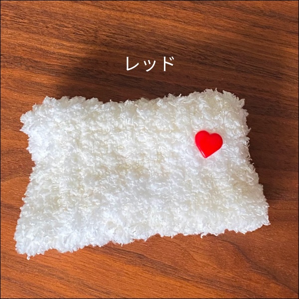 【ぬい|頭囲26.5cm】猫耳ニット帽(ハート)