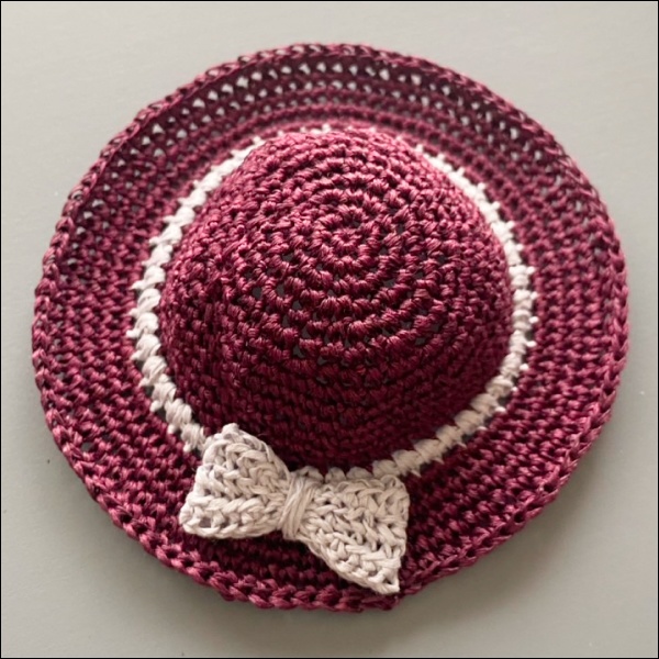 【1/12ドール】麦わら帽子(アメジスト)