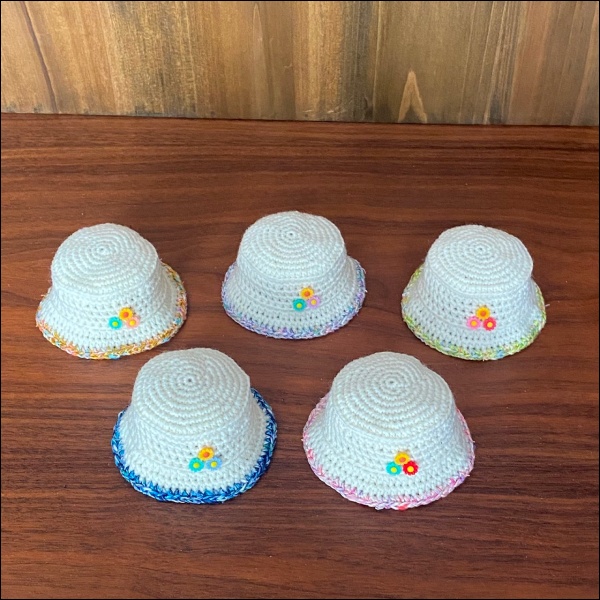 【1/12ドール】フラワーハット