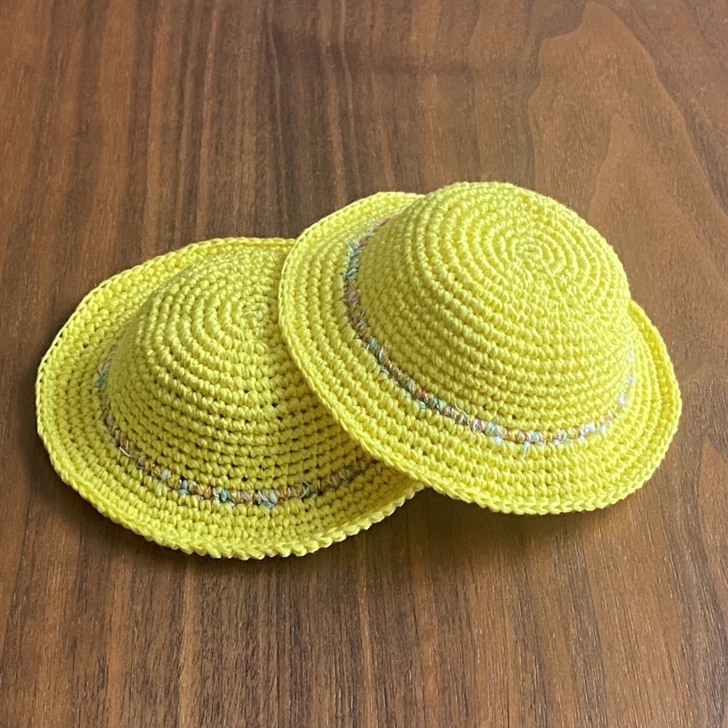 【ぬい・ぱぺ】ミモザハット