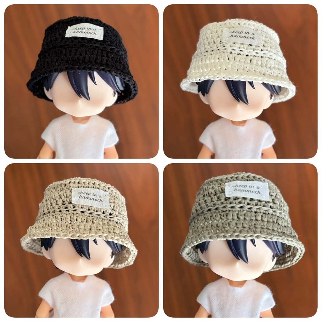 【1/12ドール】夏用バケットハット