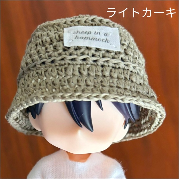 【1/12ドール】夏用バケットハット