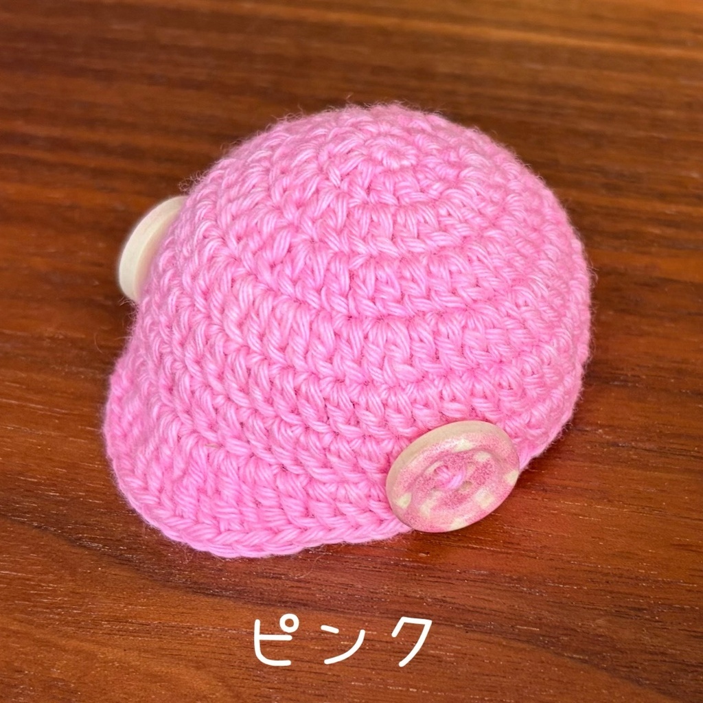【1/12ドール】ボタン付きニットキャップ
