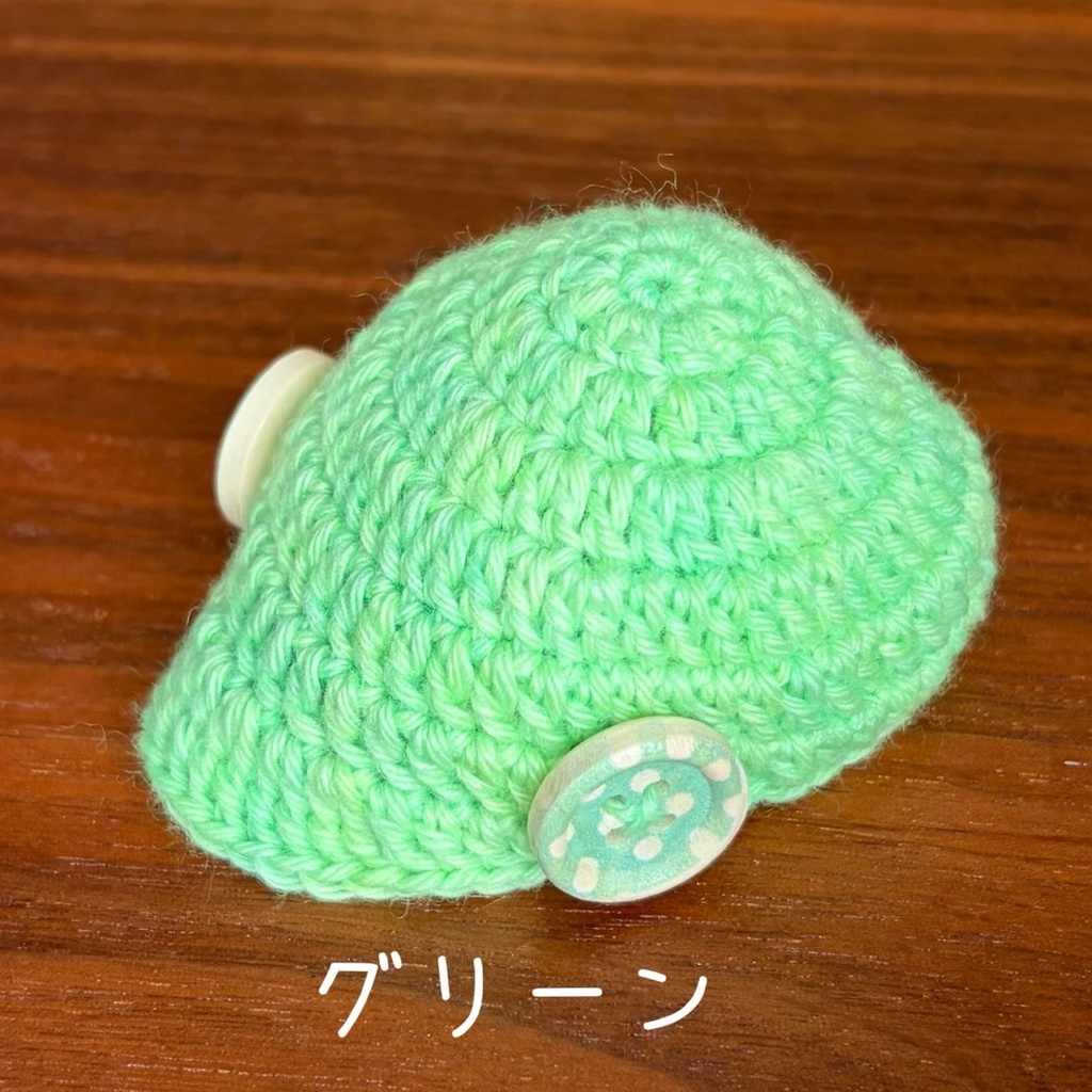 【1/12ドール】ボタン付きニットキャップ