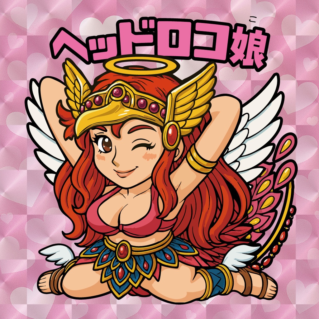 マボロシマン第1弾 3枚入りパック×8セット+特典シール【ヘッドロコ娘(解放版)】プレゼント!