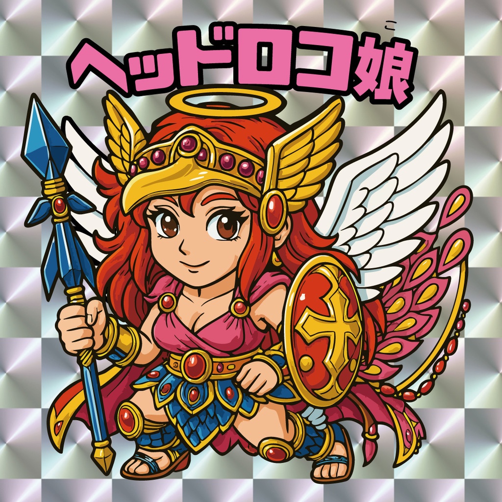 マボロシマン第１弾 ３枚入りパック×５セット＋特典シール【ヘッドロコ娘（通常版）】プレゼント！